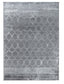 Glory Rugs Modern Abstract Trellis Area Rug Grey Rugs for Home Office Bedroom and Living Room