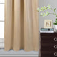 GLORY RUGS Window Panel with Attached Valance Curtain Bedroom Living Room Dining 42"X84" Cream