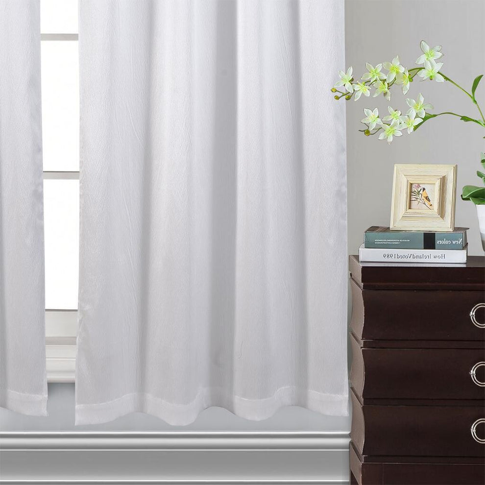GLORY RUGS Window Panel with Attached Valance Curtain Bedroom Living Room Dining 42"X84"