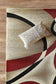 Sevilla Collection Swirls Red Beige Rug Carpet Bedroom Living Room Accent (4816)