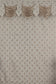 Glory Rugs 2pc Curtain Set with Attached Valance and Backing 55"X84" Each Ragad Light Taupe