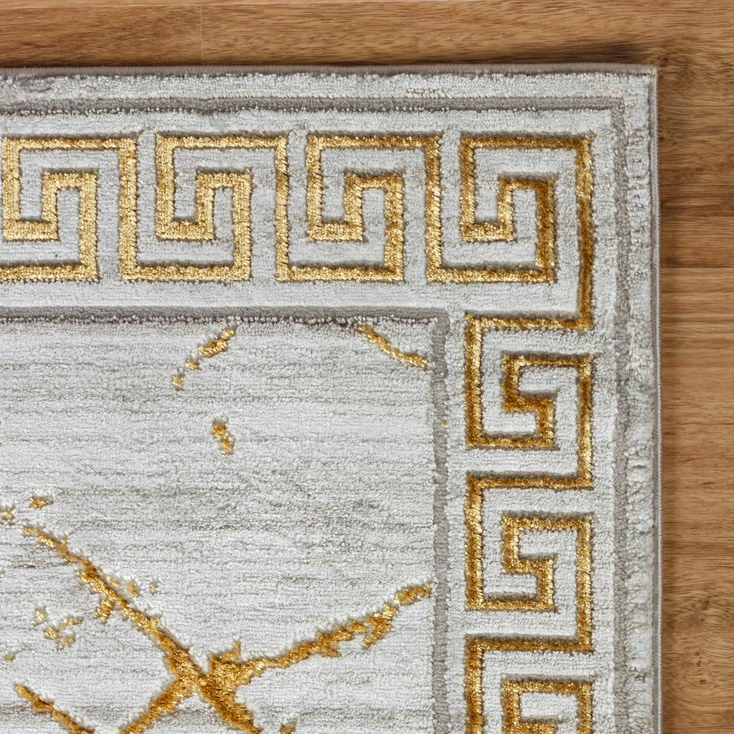 GLORY RUGS Area Rugs Marble Gold Carpet Modern Abstract Rug Living Room Dining Bedroom Rug