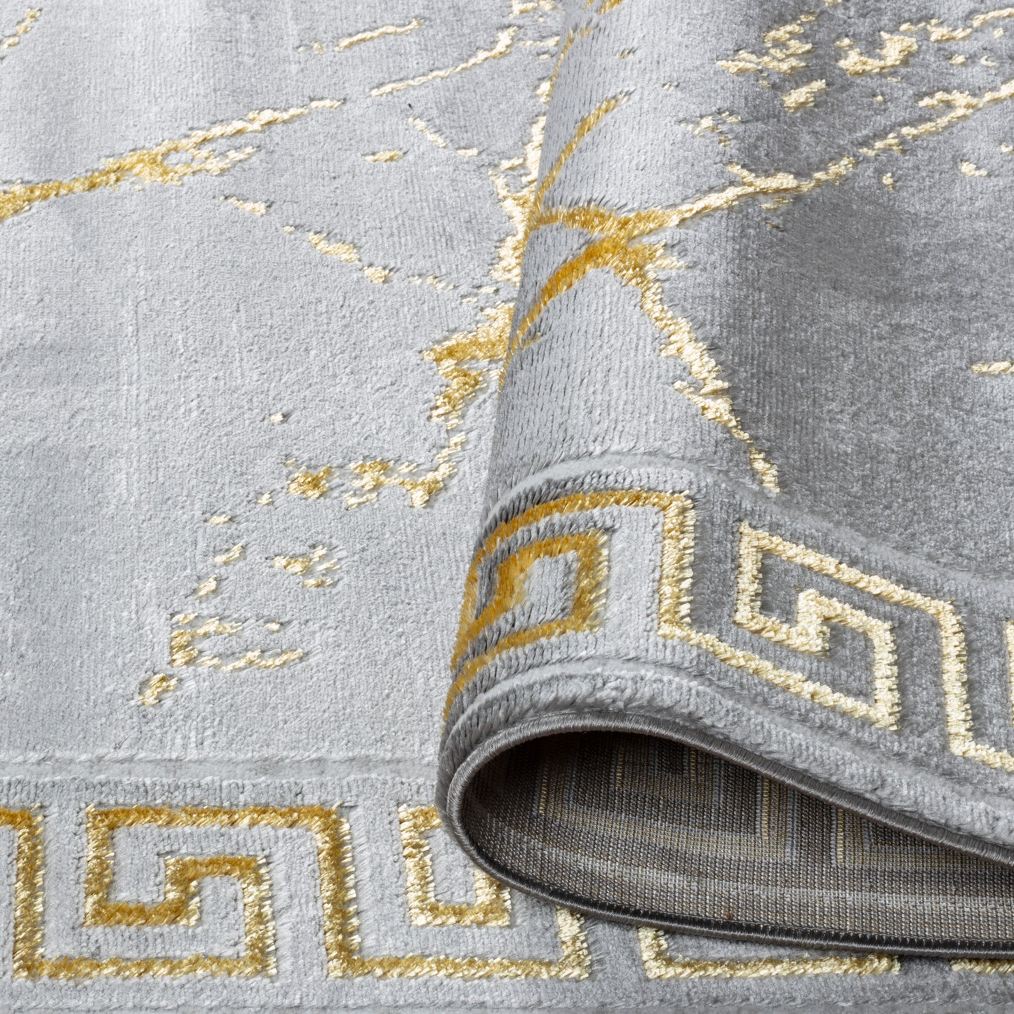 GLORY RUGS Area Rugs Marble Gold Carpet Modern Abstract Rug Living Room Dining Bedroom Rug